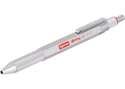 Ручка Supreme rOtring 600 3-in-1, серебристая