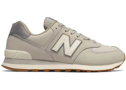 Кроссовки New Balance 574 Vegan, серо-бежевые