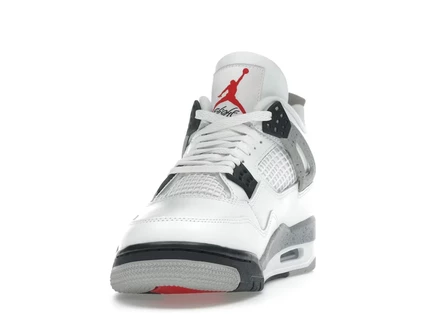 Jordan 4 Retro White Cement (2025) summit white/fire red-tech grey-black