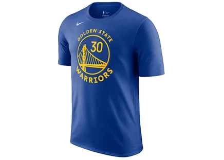 Мужская футболка Nike NBA Stephen Curry, синяя/желтая