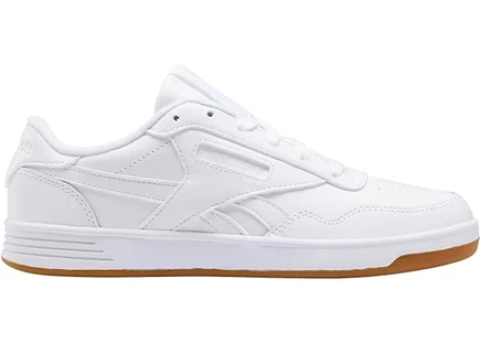 Женские кроссовки Reebok Club MEMT, белые с коричневой подошвой