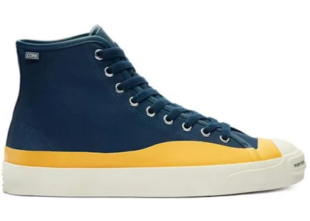 Мужские кроссовки Converse Jack Purcell, темно-синий/желтый