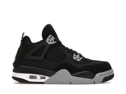 Детские кроссовки Jordan 4 Retro, черные