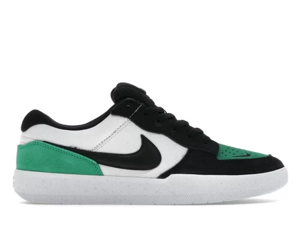 Мужские кроссовки Nike SB Force 58, бело-зелено-черные
