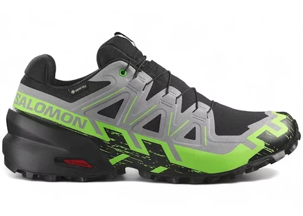 Salomon Speedcross 6 Gore-Tex Black Alloy Green Gecko black/alloy/green gecko