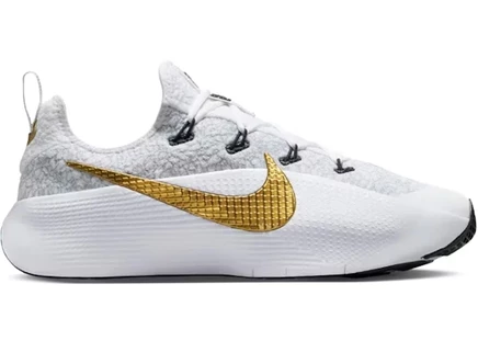 Мужские кроссовки Nike LeBron TR 1, волчий серый с белым и золотом