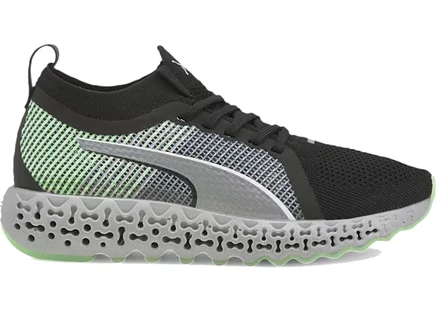 Мужские кроссовки Puma Calibrate, черно-электро-зеленые