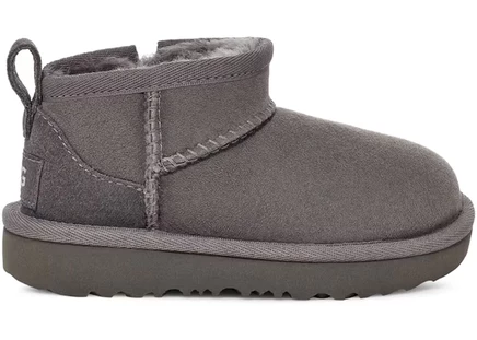 Детские ботинки UGG Classic Ultra Mini, серые