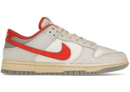 Кроссовки Nike Dunk Low Picante Red, молочно-серые/красные