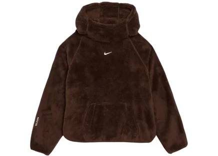 Мужская флисовая толстовка Nike x NOCTA Chalet Polar, коричневая