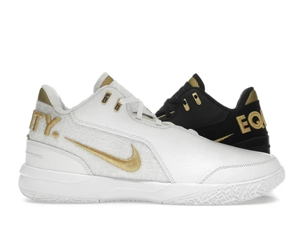 Nike Zoom LeBron NXXT Gen AMPD Equity white/black/gold