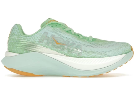 Женские кроссовки Hoka One One Mach X, lime glow/sunlit ocean