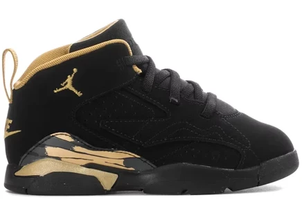 Детские кроссовки Jordan MVP, черные/металлик-золотые