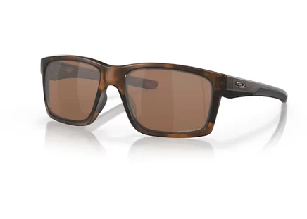 Мужские солнцезащитные очки Oakley Mainlink прямоугольные, матовый коричневый черепаховый