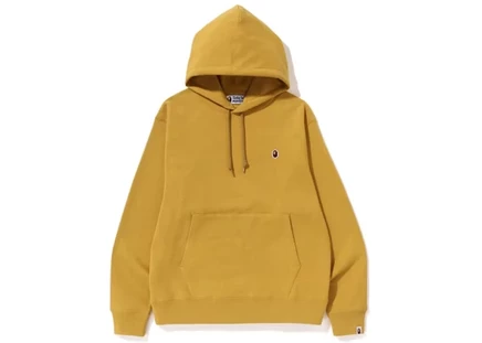 Худи Bape Ape Head One Point, желтое