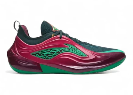 Мужские кроссовки Li-Ning JB4 Bloody Shadow, красно-зеленые