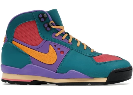 Кроссовки Nike Baltoro, зелено-оранжевые