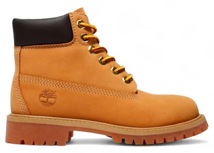 Детские водонепроницаемые ботинки Timberland 6″, пшеничный нубук