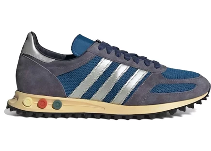 Мужские кроссовки Adidas LA Trainer OG Made in USA, фиолетовые