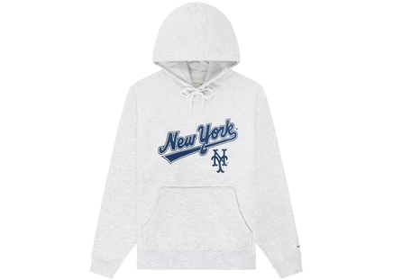 Aime Leon Dore x New York Mets Logo Hoodie Grey grey