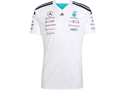 adidas Mercedes AMG Petronas Formula 1 Team Driver Jersey white
