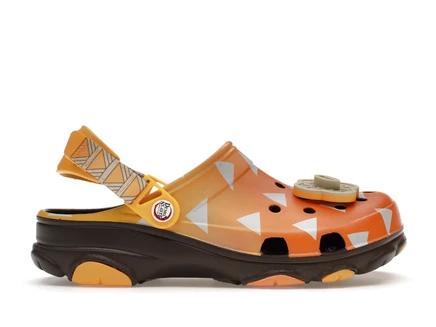 Crocs Classic All-Terrain Clog Demon Slayer Zenitsu orange