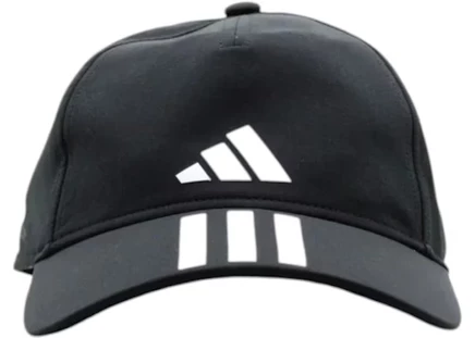 Унисекс бейсболка Adidas 3-Stripes AEROREADY, черная