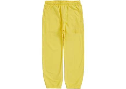 Supreme The North Face Pigment Printed Sweatpant (FW22) Yellow yellow