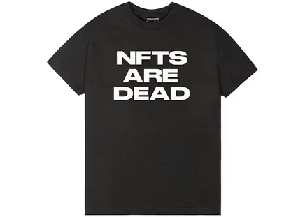 Мужская футболка The Hundreds «NFTs Are Dead», черная