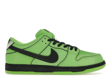 Мужские кроссовки Nike SB Dunk Low Buttercup, зеленые/черные/розовые