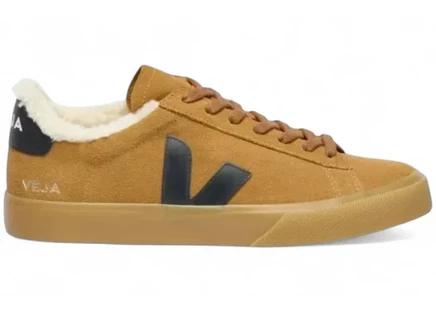 Мужские кроссовки veja campo winter, верблюжие/черные