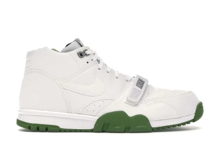 Мужские кроссовки Nike Air Trainer 1 Fragment, белые с зеленым