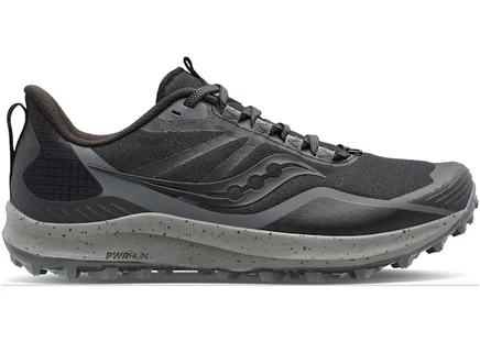 Мужские кроссовки Saucony Peregrine 12, черные/антрацитовые