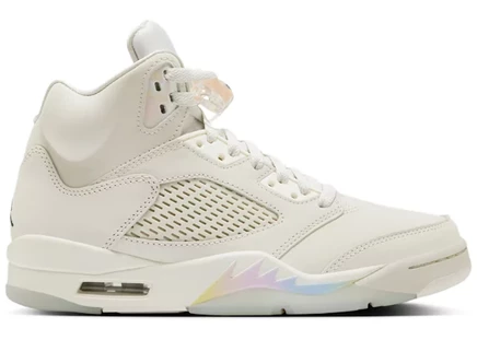 Женские кроссовки Jordan 5 Retro Year of the Snake, светло-бежевые