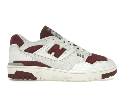 Мужские кроссовки New Balance 550, Sea Salt/Classic Crimson