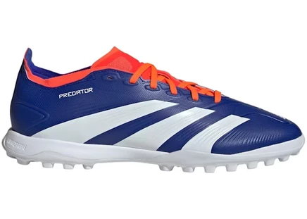 Мужские бутсы Adidas Predator Turf, сине-бело-красные