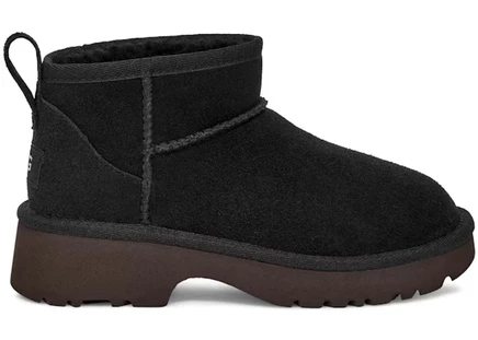 Детские ботинки Ugg Classic Ultra Mini, черные