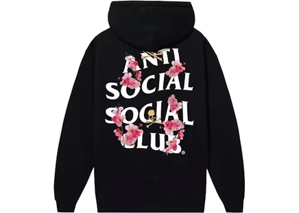 Мужское худи Anti Social Social Club x Mastermind Mmotch, черное