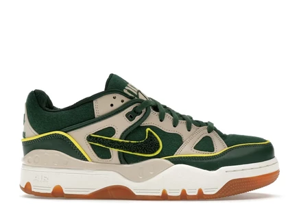 Мужские кроссовки Nike Air Force 3 Low SP Nigo, темно-зеленые