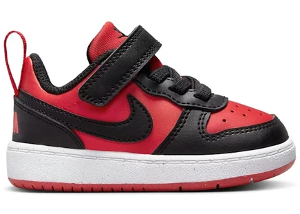 Детские кроссовки nike Court Borough Low Recraft, красно-черные