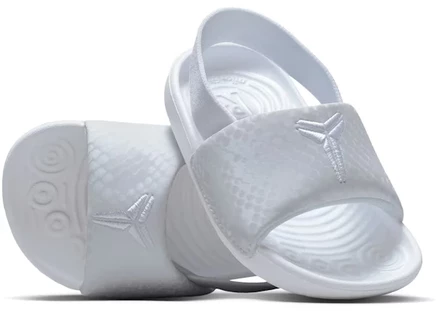 Детские сланцы Nike Kobe Kawa Slide, белые