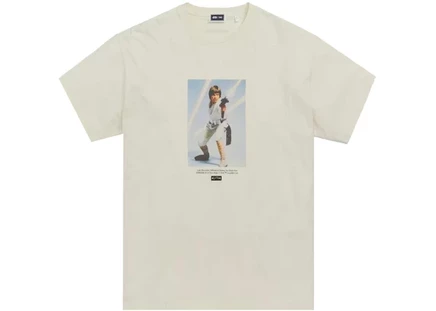 Мужская винтажная футболка Kith x Star Wars Luke, песочная