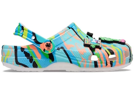 Женские сабо Crocs Steven Harrington, разноцветные