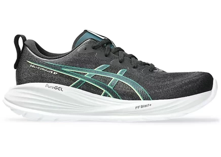 Мужские кроссовки Asics Gel-Cumulus 27, черно-лимонные