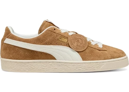 Мужские кроссовки Puma Suede Charles F. Stead, медово-белые
