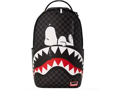 Унисекс рюкзак Sprayground Snoopy DLXV, черно-серый