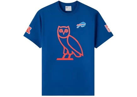 Мужская футболка OVO x NFL Buffalo Bills Icon, синяя