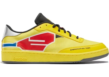 Мужские кроссовки Reebok Club C Power Rangers, желтые