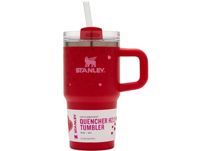 Термокружка Stanley Quencher 590 мл, Ruby Hearts