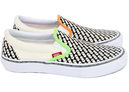 Мужские кеды Vans Slip-On Pro Clubgear, клетчатые